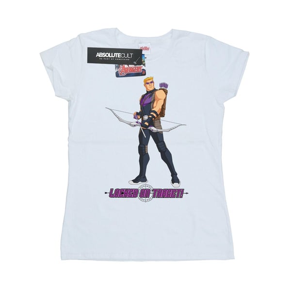 Marvel Womens/Ladies Hawkeye Locked On Target Cotton T-Shirt