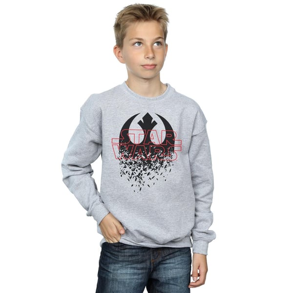 Star Wars Boys The Last Jedi Shattered Emblem Sweatshirt