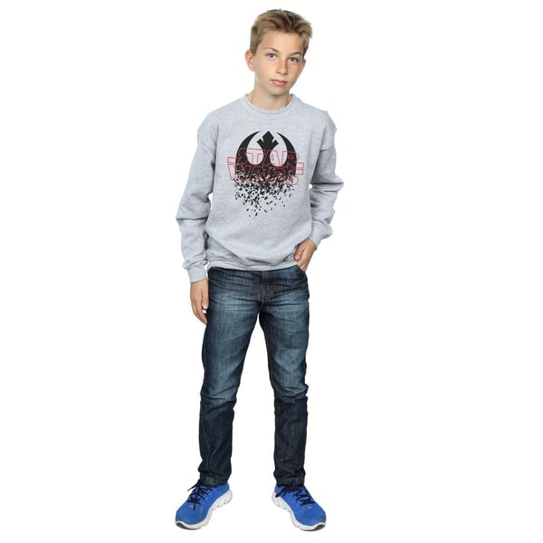 Star Wars Boys The Last Jedi Shattered Emblem Sweatshirt