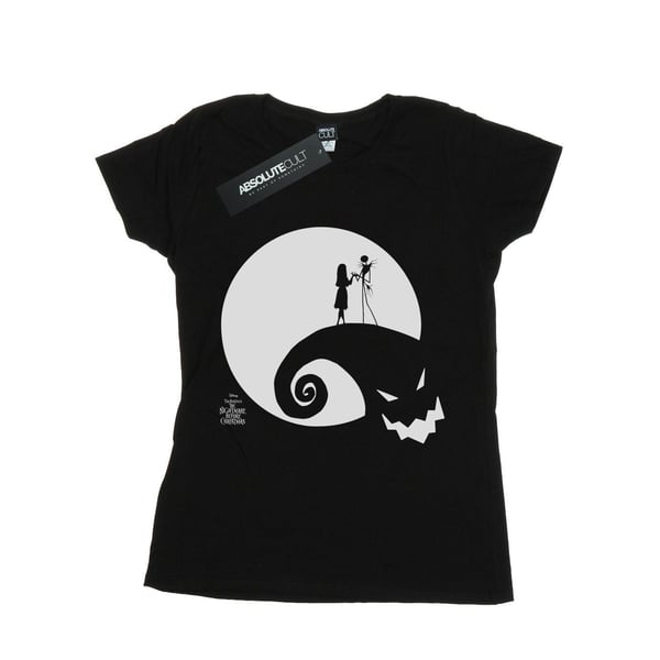 Disney Womens/Ladies Nightmare Before Christmas Moon Oogie Boogie Cotton T-Shirt