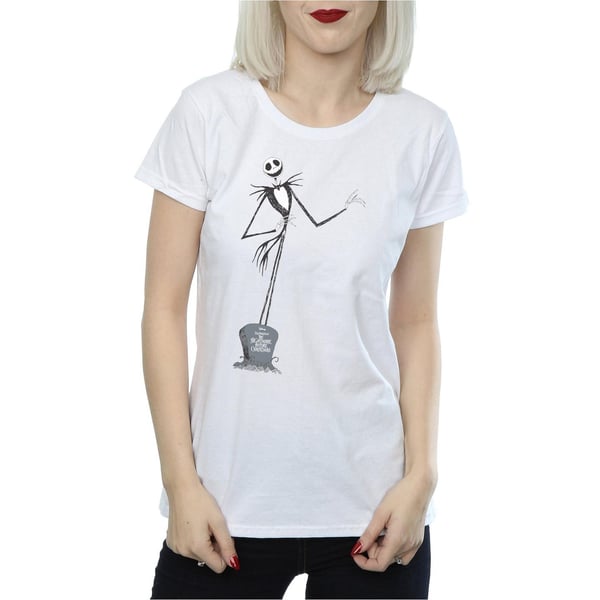 Disney Womens/Ladies Nightmare Before Christmas Jack Pose Cotton T-Shirt