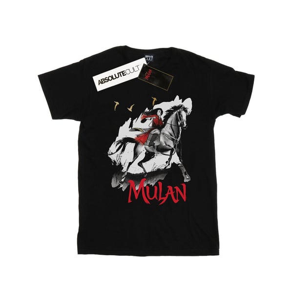 Disney Womens/Ladies Mulan Movie Stride Cotton Boyfriend T-Shirt
