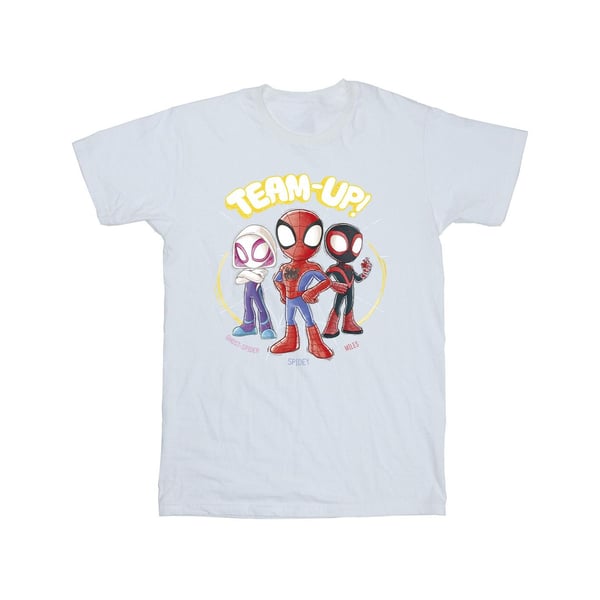 Marvel Girls Spidey And His Amazing Friends Sketch Cotton T-Shirt