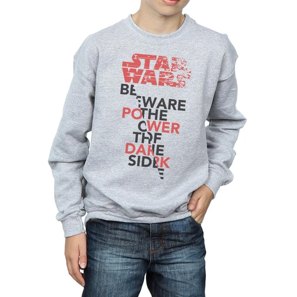Star Wars Boys The Last Jedi Power Of The Dark Side Sweatshirt