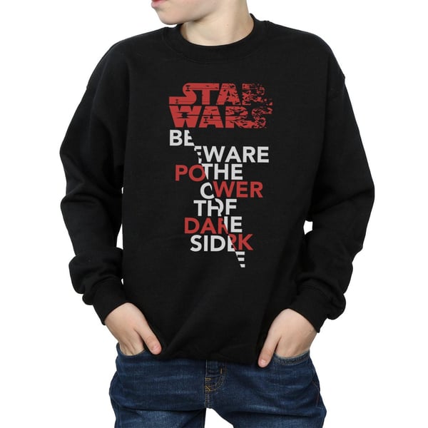 Star Wars Boys The Last Jedi Power Of The Dark Side Sweatshirt