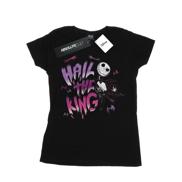 Disney Dam/Damer Nightmare Before Christmas Hail The King T-shirt i bomull