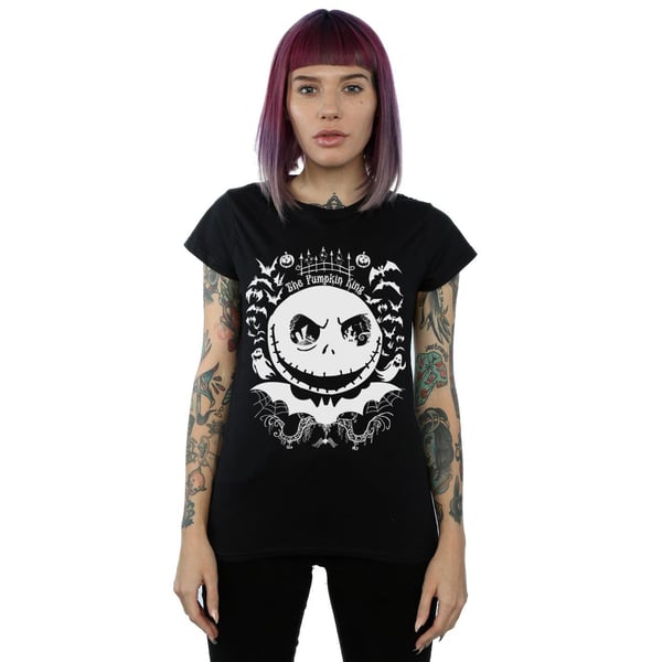 Disney Womens/Ladies Nightmare Before Christmas Jack The Pumpkin King Cotton T-Shirt
