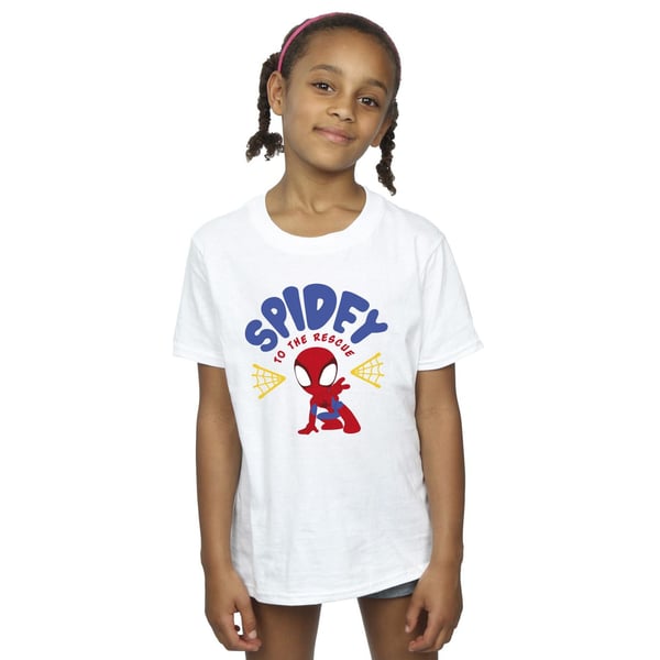 Marvel Girls Spidey And His Amazing Friends Rescue Cotton T-Shirt