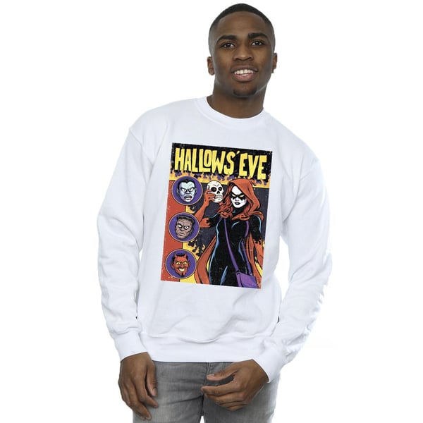 Marvel Mens Hallows Eve Comic Cover Sweatshirt