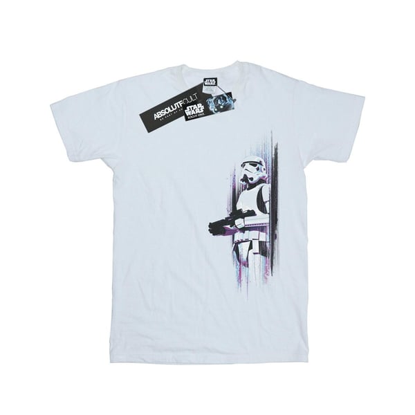 Star Wars Girls Rogue One Stormtrooper Brushed Cotton T-Shirt