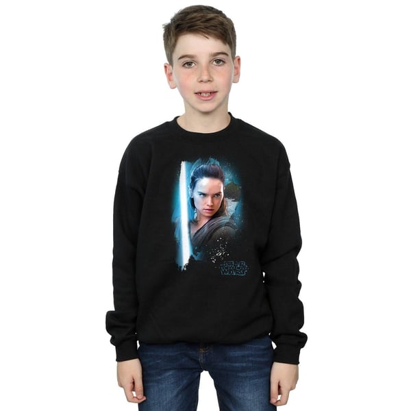 Star Wars Boys The Last Jedi Rey Brushed Sweatshirt
