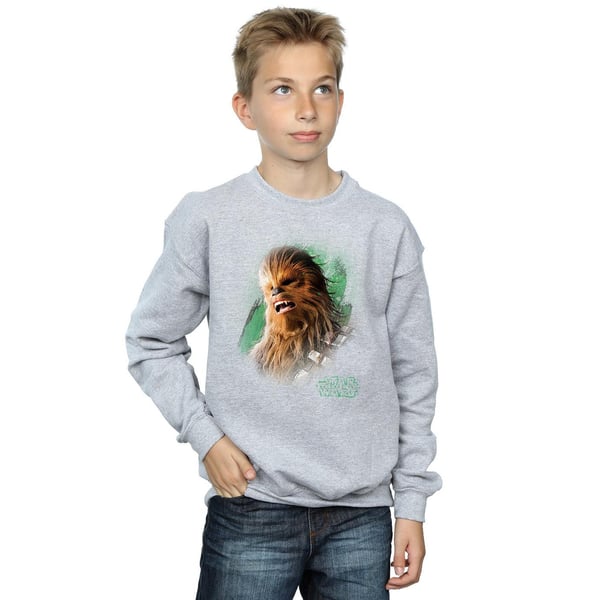 Star Wars Boys The Last Jedi Chewbacca Brushed Sweatshirt