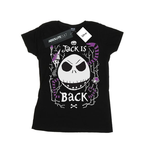 Disney Womens/Ladies Nightmare Before Christmas Jack Is Back Cotton T-Shirt