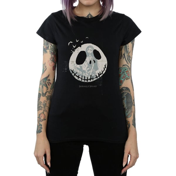 Disney Womens/Ladies Nightmare Before Christmas Seriously Spooky Cotton T-Shirt