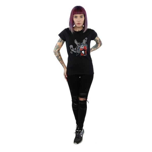 Disney Womens/Ladies Nightmare Before Christmas Ghosts Of Jack Cotton T-Shirt