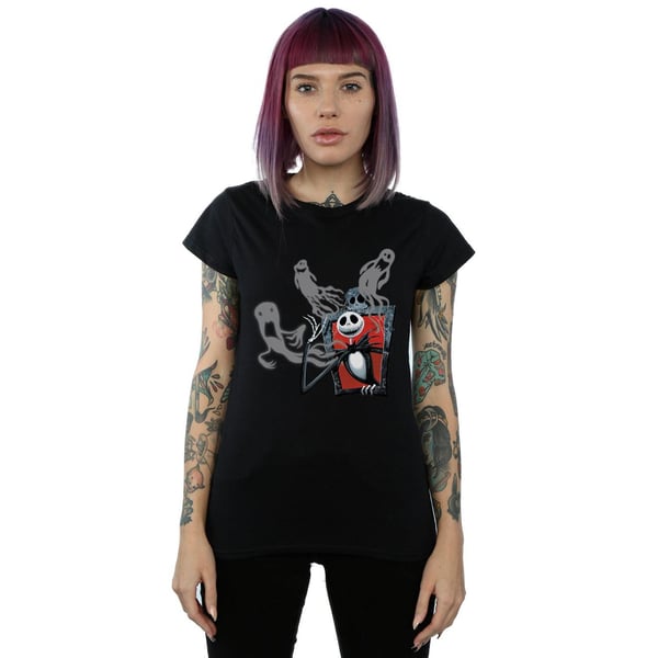 Disney Womens/Ladies Nightmare Before Christmas Ghosts Of Jack Cotton T-Shirt
