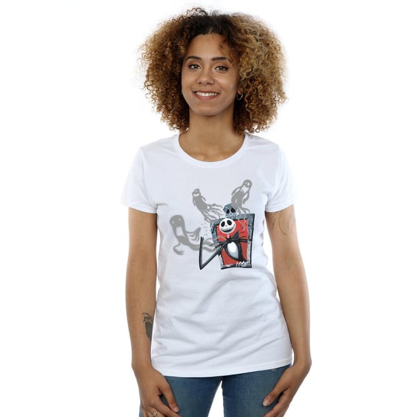 Disney Womens/Ladies Nightmare Before Christmas Ghosts Of Jack Cotton T-Shirt