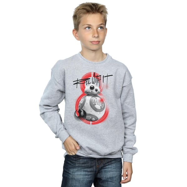 Star Wars Boys The Last Jedi BB-8 Roll With It Sweatshirt