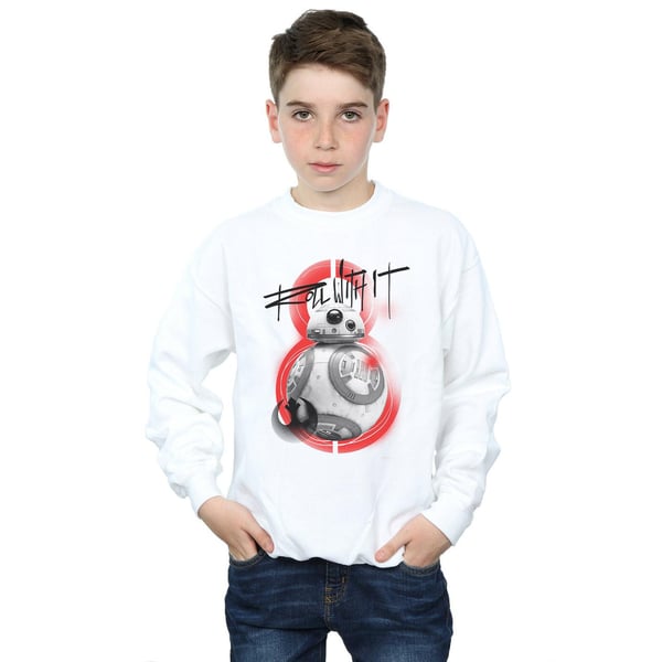 Star Wars Boys The Last Jedi BB-8 Roll With It Sweatshirt