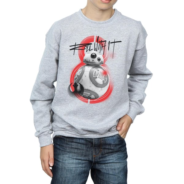 Star Wars Boys The Last Jedi BB-8 Roll With It Sweatshirt