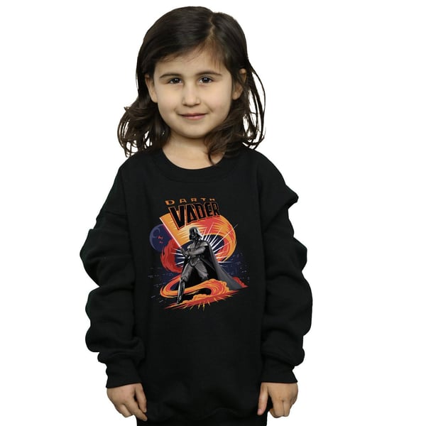 Star Wars Girls Darth Vader Swirling Fury Sweatshirt