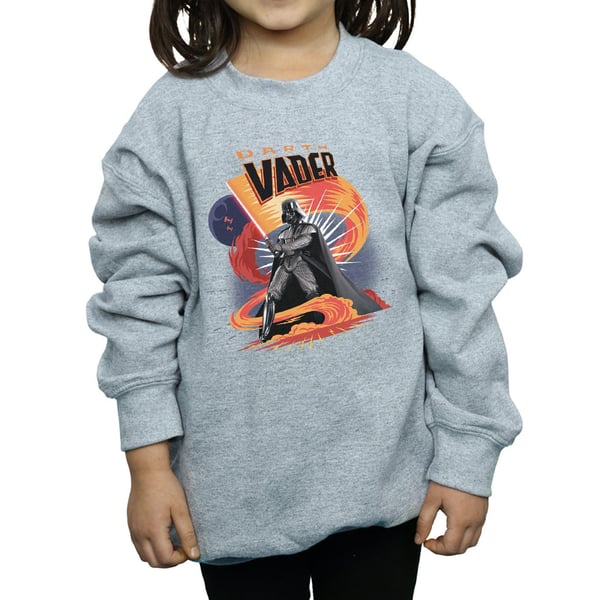Star Wars Girls Darth Vader Swirling Fury Sweatshirt