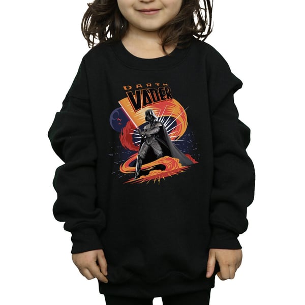 Star Wars Girls Darth Vader Swirling Fury Sweatshirt