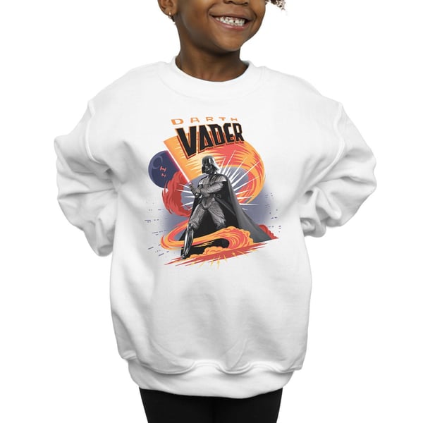 Star Wars Girls Darth Vader Swirling Fury Sweatshirt