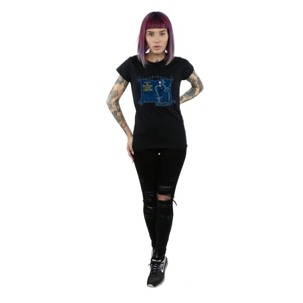 Disney Womens/Ladies Nightmare Before Christmas Jack And The Well Cotton T-Shirt
