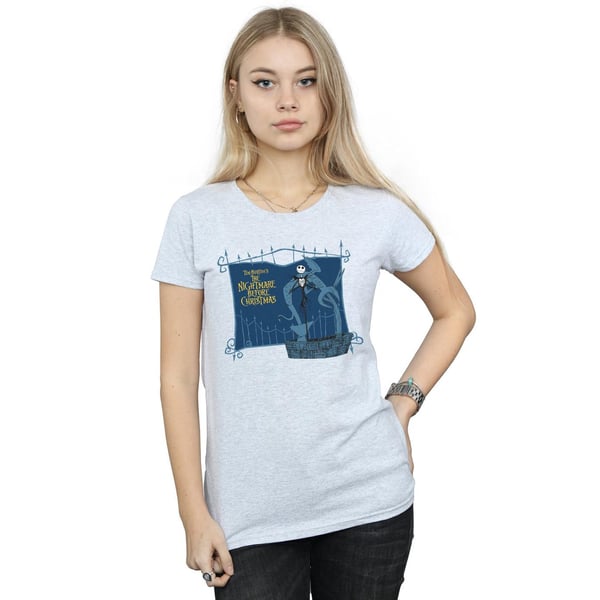 Disney Womens/Ladies Nightmare Before Christmas Jack And The Well Cotton T-Shirt