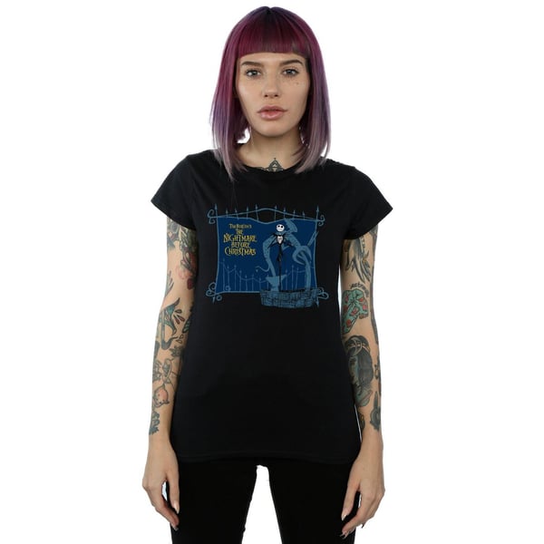 Disney Womens/Ladies Nightmare Before Christmas Jack And The Well Cotton T-Shirt