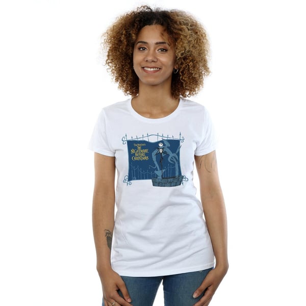 Disney Womens/Ladies Nightmare Before Christmas Jack And The Well Cotton T-Shirt