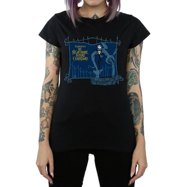 Disney Womens/Ladies Nightmare Before Christmas Jack And The Well Cotton T-Shirt