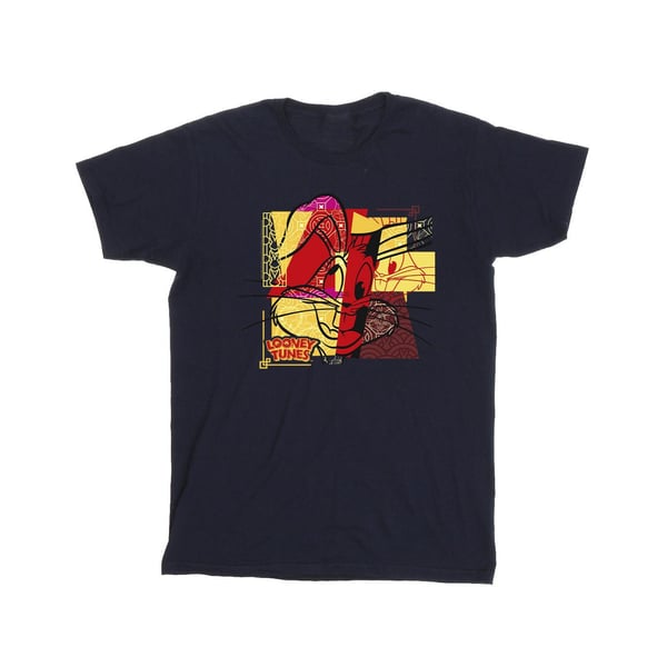 Looney Tunes Mens Bugs Bunny Rabbit New Year T-Shirt
