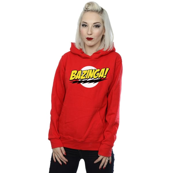 The Big Bang Theory Womens/Ladies Sheldon Bazinga Hoodie