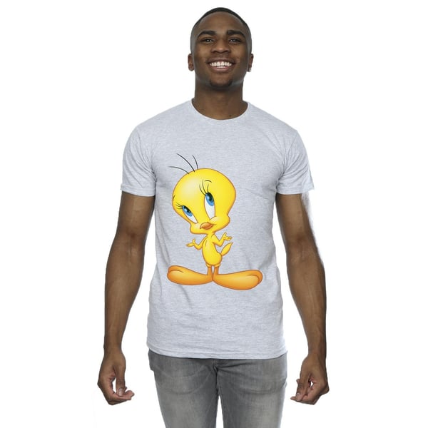 Looney Tunes Mens Tweety Standing T-Shirt