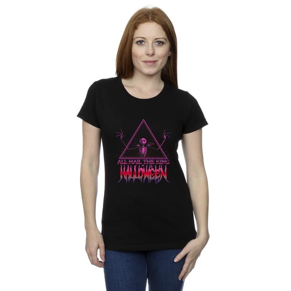 Disney Womens/Ladies The Nightmare Before Christmas Halloween King Cotton T-Shirt
