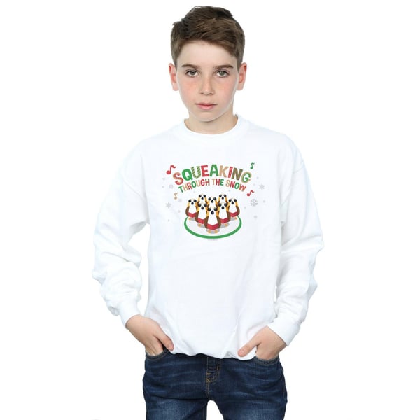 Star Wars Boys The Last Jedi Porgs Squeaking Through The Snow Sweatshirt