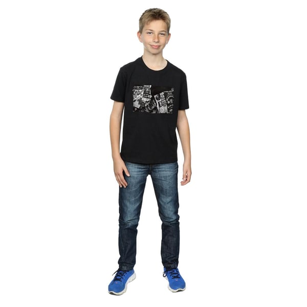 AC/DC Boys Badges And Posters Collection T-Shirt