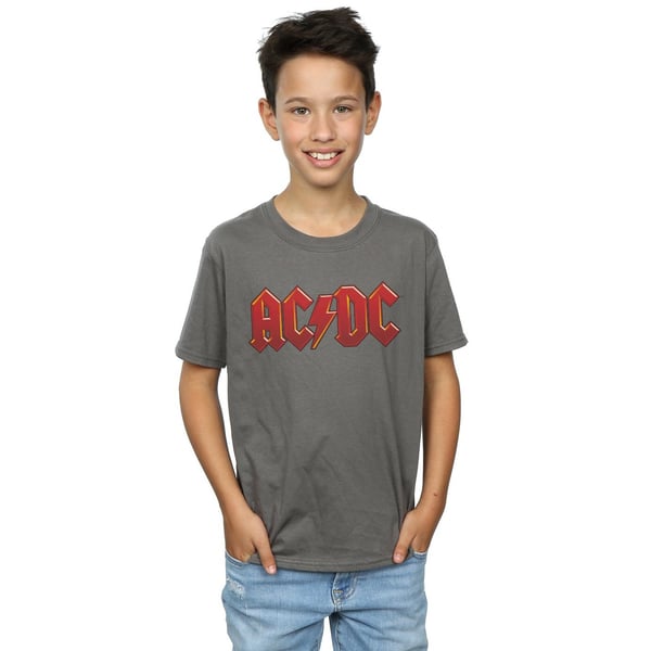 AC/DC Boys Dark Red Logo T-Shirt