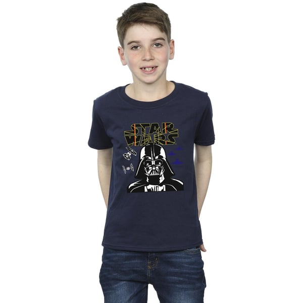 Star Wars Boys Darth Vader Comp Logo T-Shirt