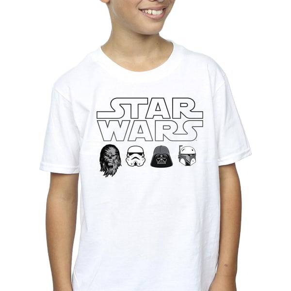 Star Wars Boys Character Heads T-Shirt