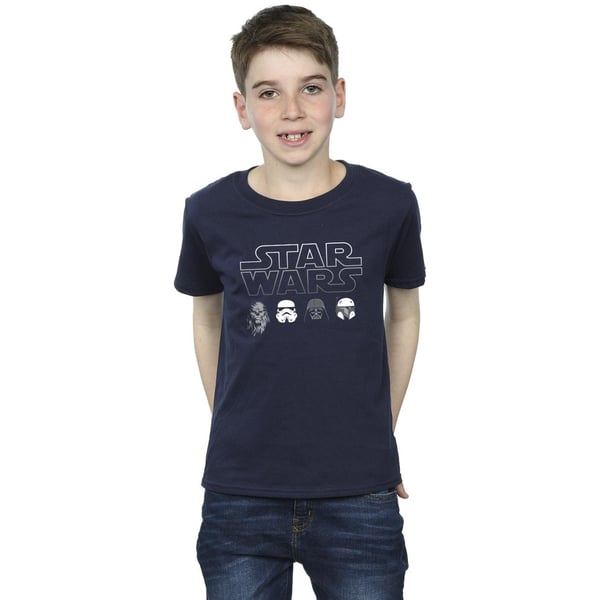 Star Wars Boys Character Heads T-Shirt