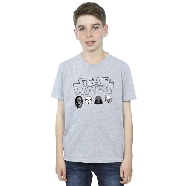 Star Wars Boys Character Heads T-Shirt