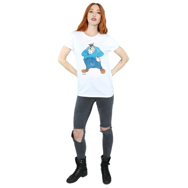 Disney Womens/Ladies Classic Pete Cotton Boyfriend T-Shirt