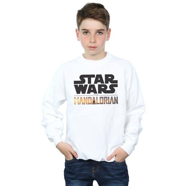 Star Wars Boys The Mandalorian Logo Sweatshirt