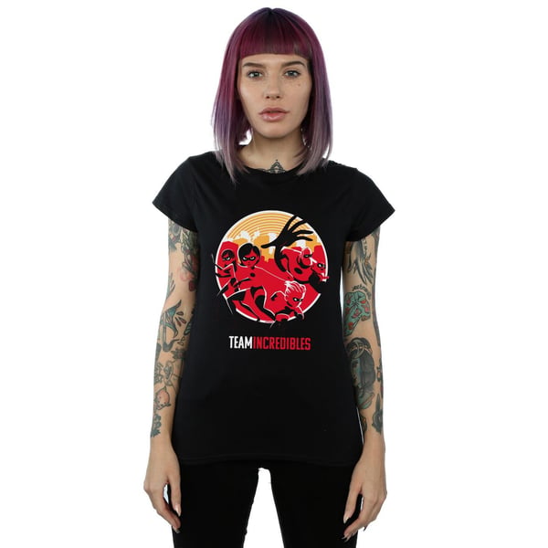 Disney Womens/Ladies Incredibles 2 Team Incredibles Cotton T-Shirt