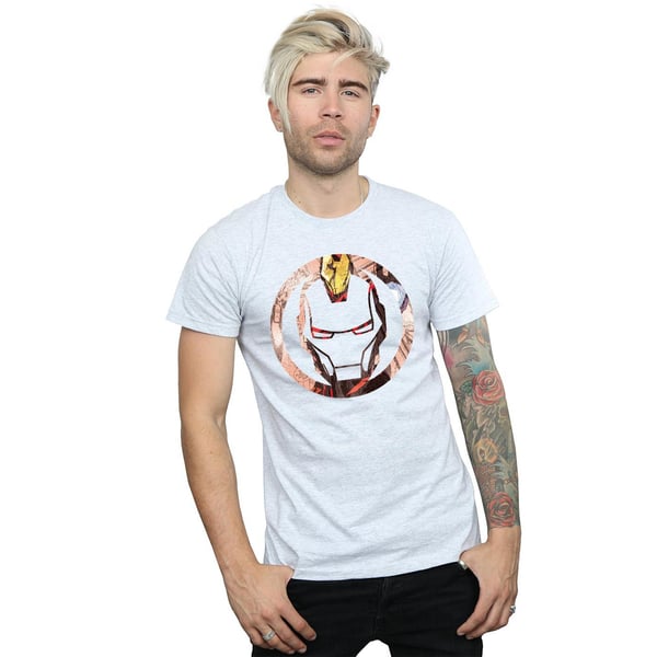 Iron Man Unisex Adult Montage T-Shirt