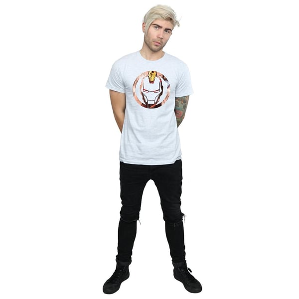 Iron Man Unisex Adult Montage T-Shirt