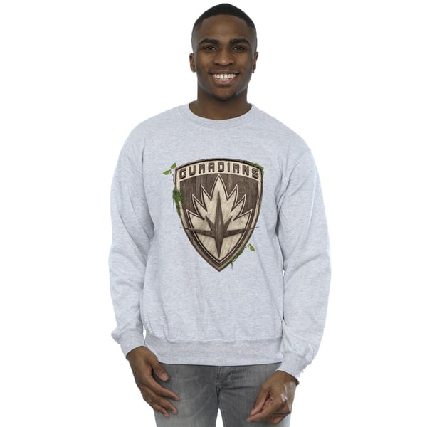 Marvel Mens I Am Groot Guardian Emblem Sweatshirt
